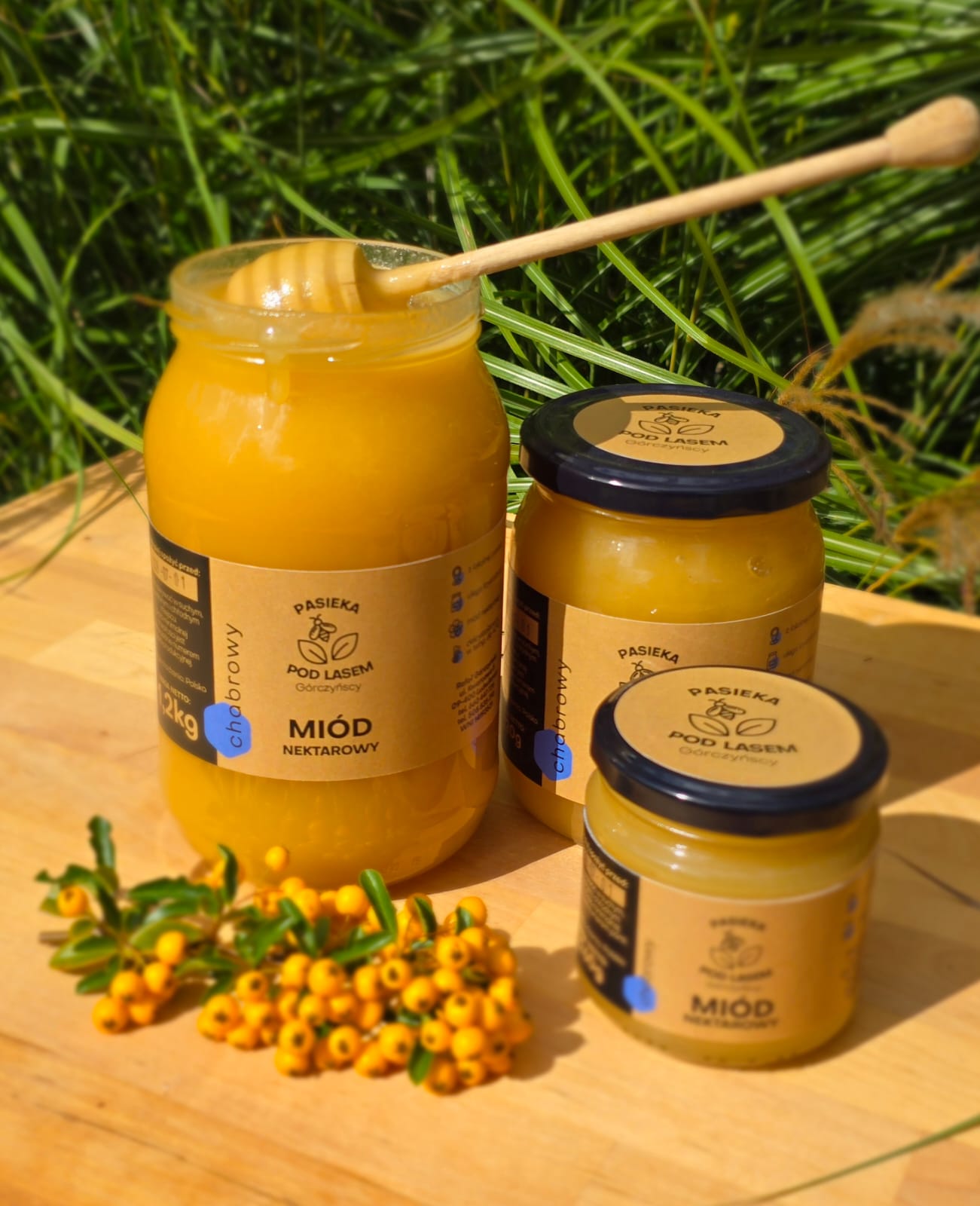 Miód chabrowy PREMIUM